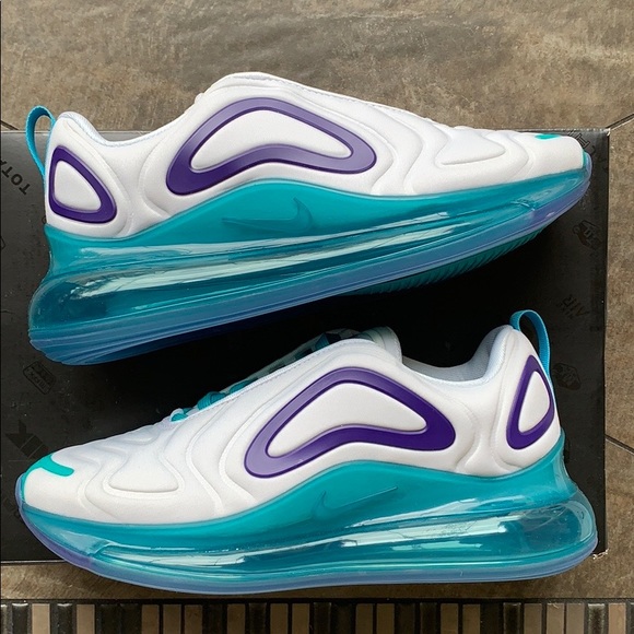 NIKE W AIR MAX 720 white/court purple-spirit teal - Picture 4 of 16
